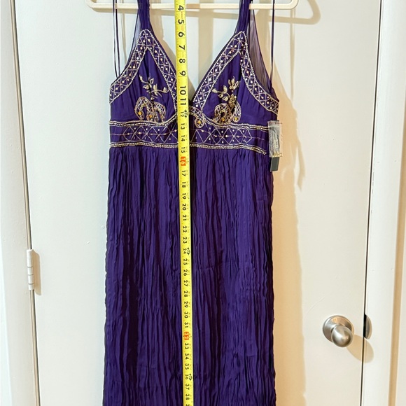 ABS Allen Schwartz purple cocktail dress - Picture 14 of 14